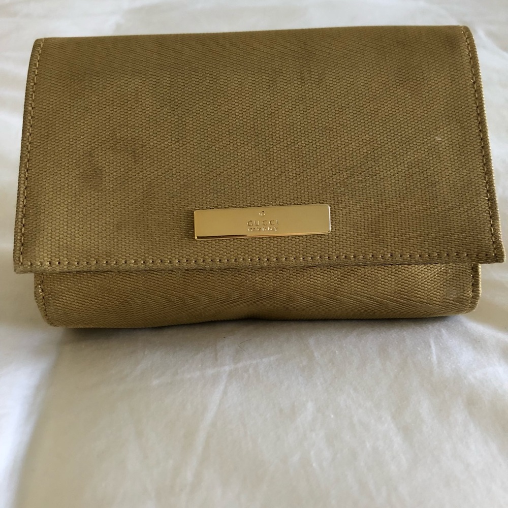 Vintage 80s Gucci mini clutch bag